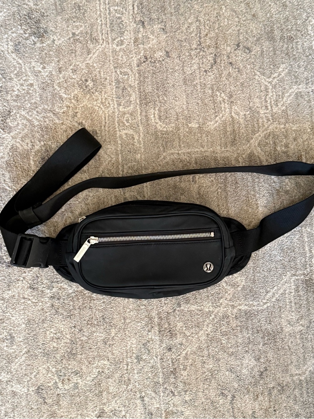 Lululemon Wunderlust Black Belt Crossbody Bag